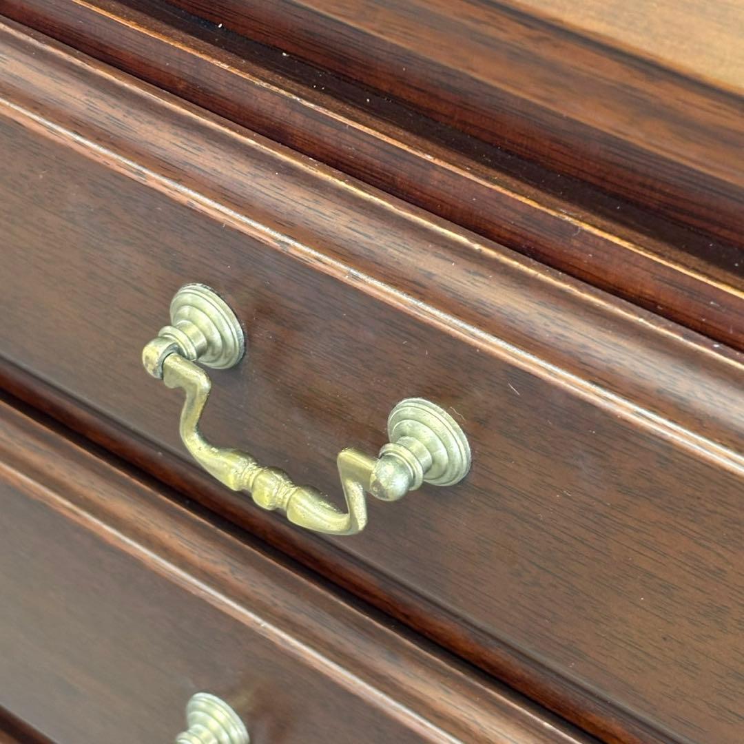 ◇マルニ木工 地中海 ライティングビューロ 机 デスク 猫脚