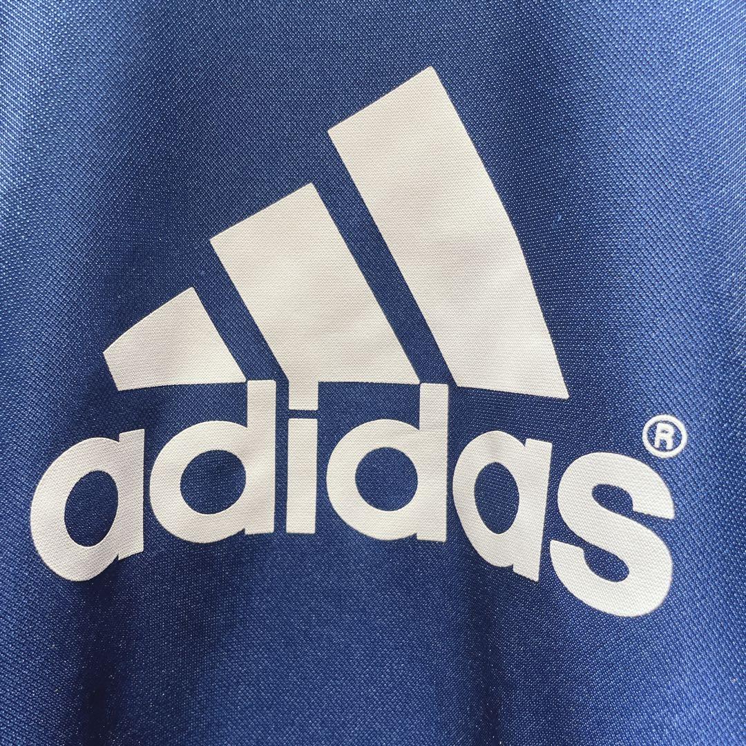 【美品】y2k/常田大希/adidas/長袖ゲームシャツ/デカロゴ/絶妙配色/L