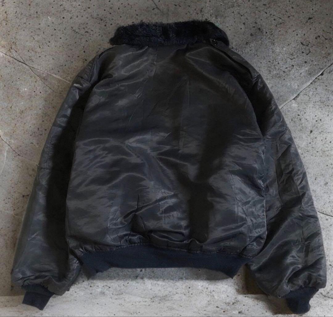 80s USA製　Dickies ディッキーズ フライトジャケットG-1 濃紺