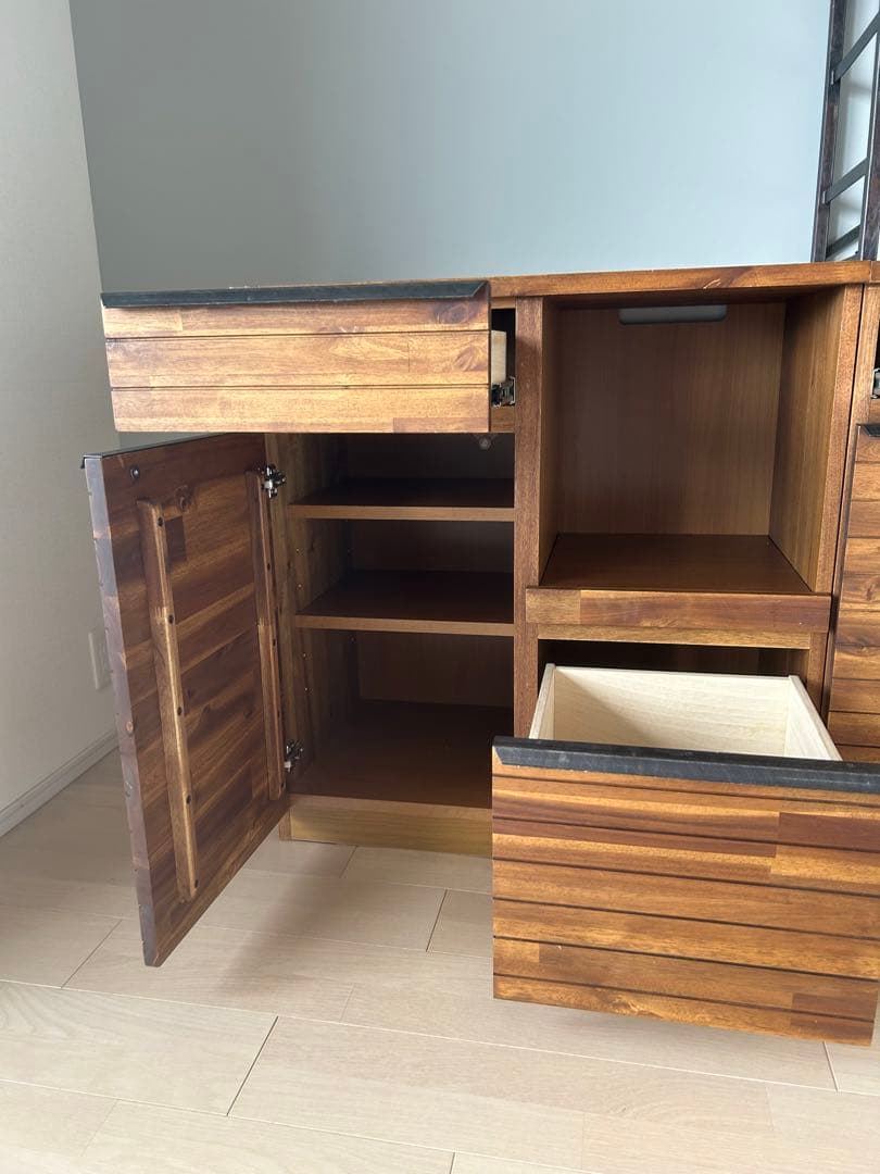 unico SWELLA(スウェラ)キッチンカウンター W800