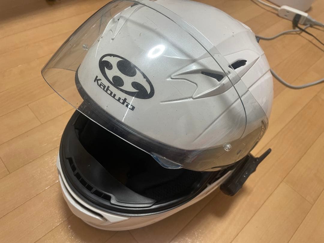 インカムほぼ新品！ OGK KAMUI3 ヘルメット インカムセット