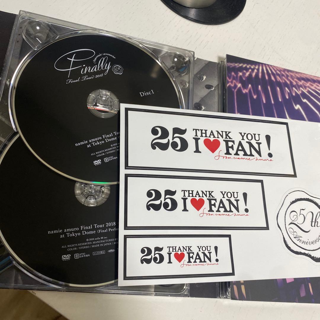 安室奈美恵　Finally Final Tour 2018 DVD