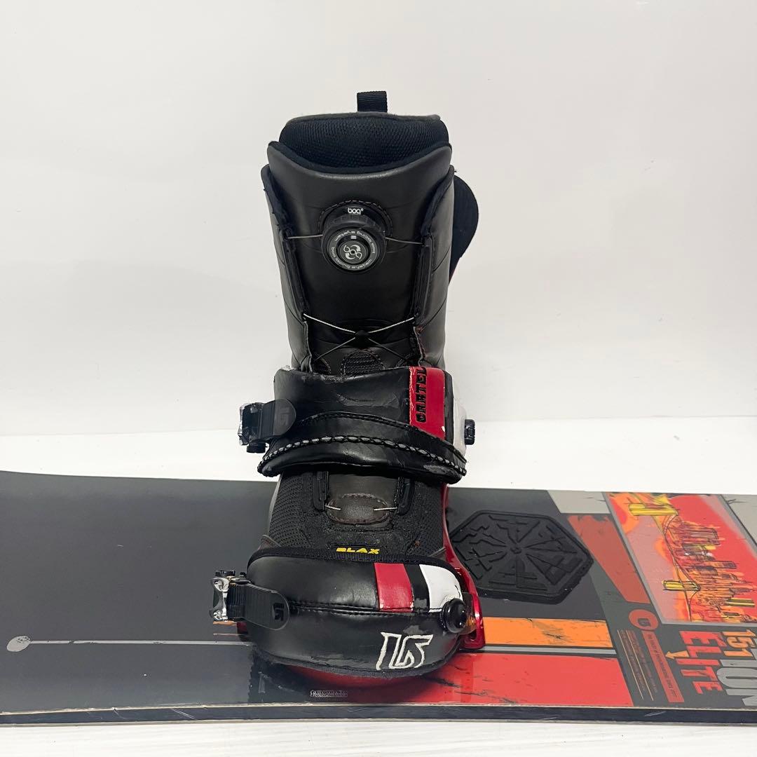 BURTON スノボセット　バートン　スノーボード　ビンディング　ブーツ　バイン