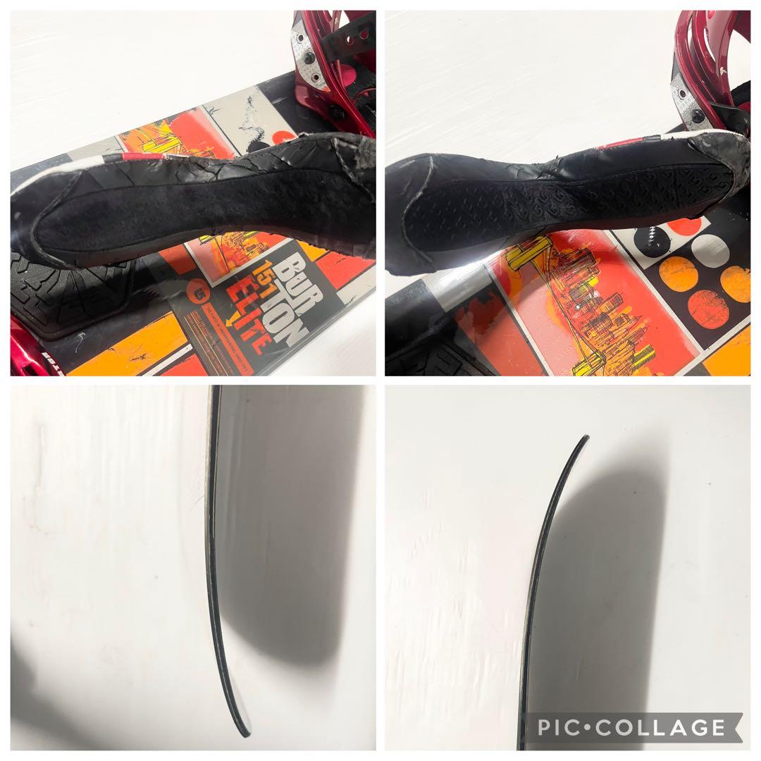 BURTON スノボセット　バートン　スノーボード　ビンディング　ブーツ　バイン
