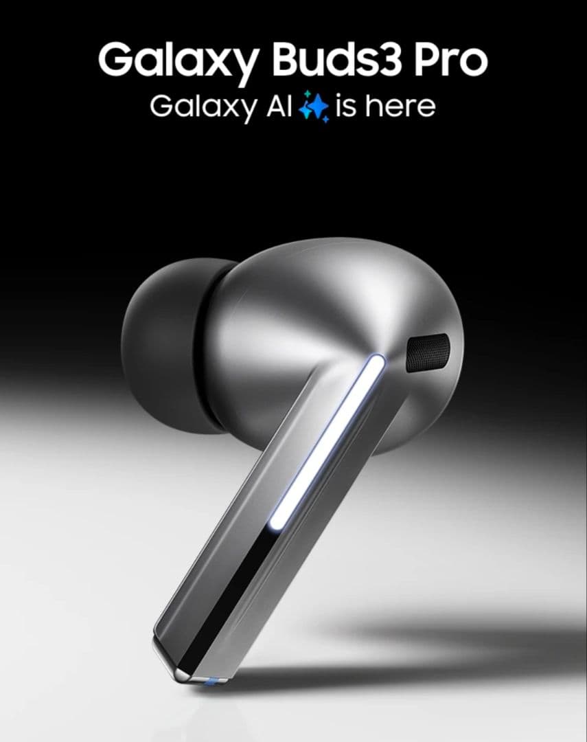イヤホン Galaxy Buds3 Pro / Black