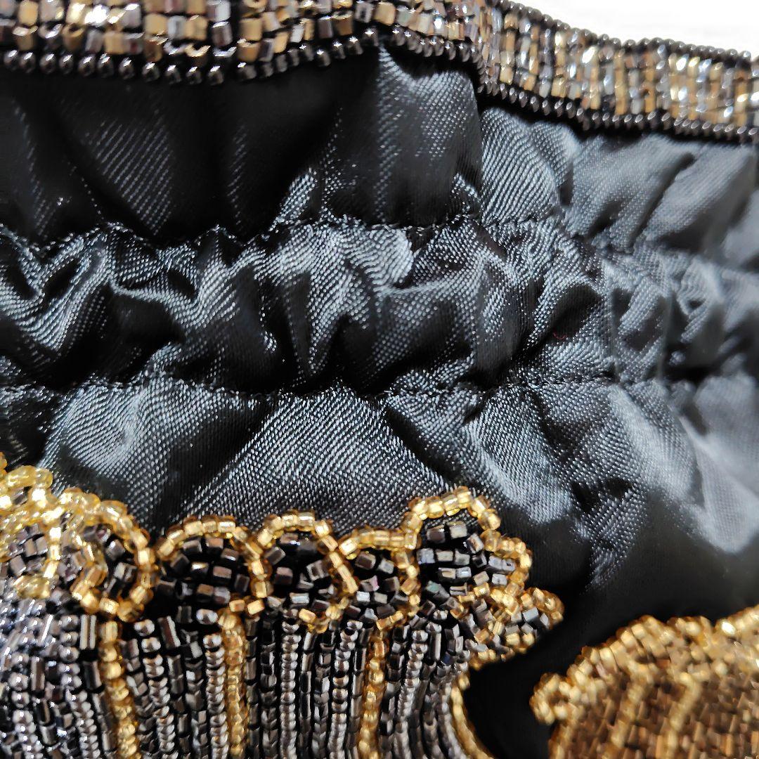 kai3点セット★花井幸子　ビーズ刺繍 　信玄型巾着