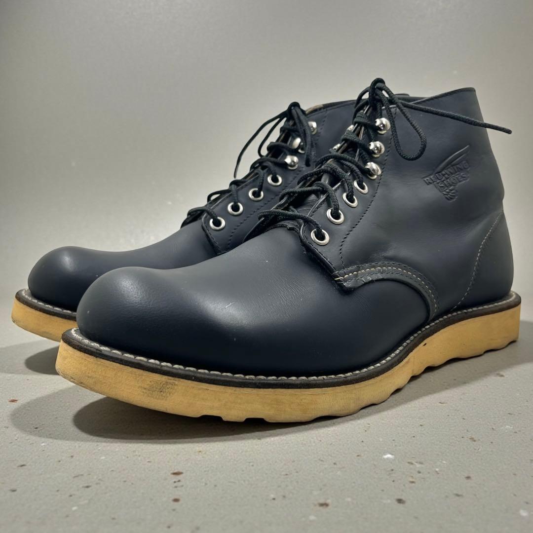美品 レッドウィング 8165 ブーツ US10 レザーブラック USA製