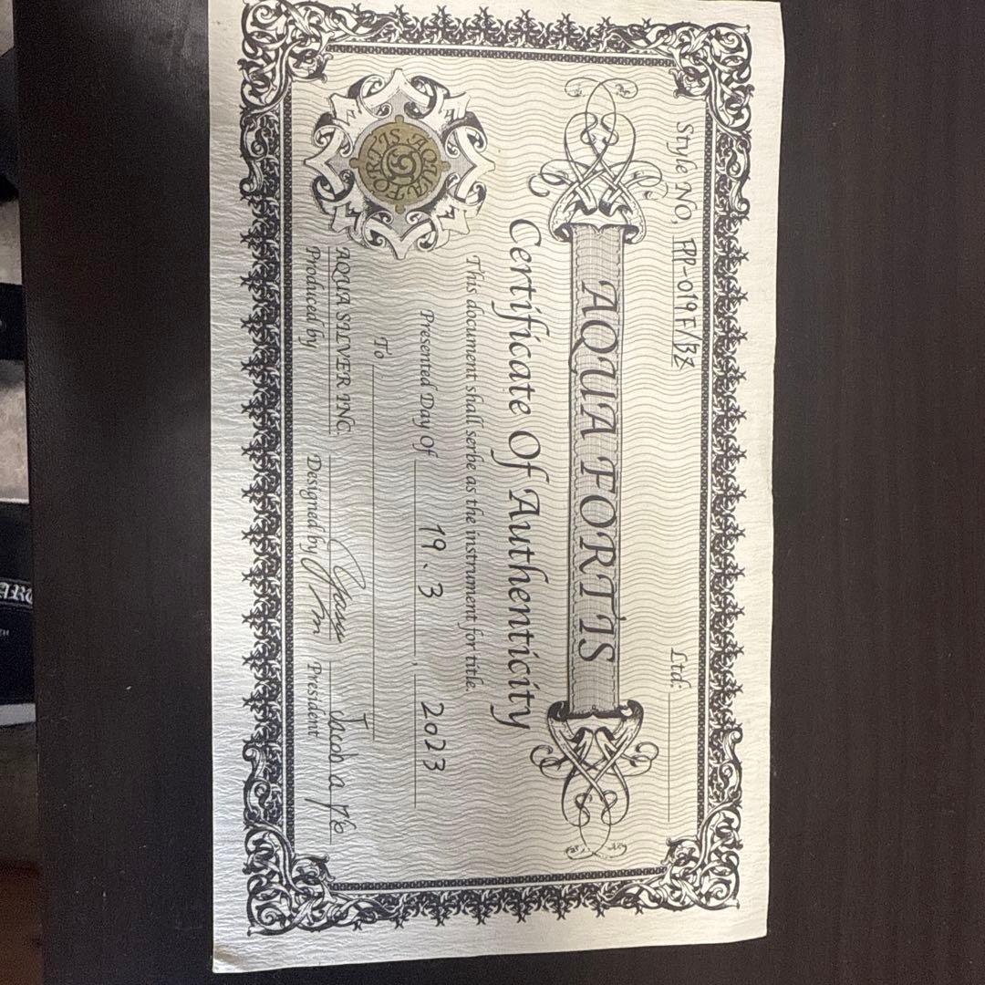 CHROME HEARTS クロムハーツ クロスバンド フープピアス シルバー