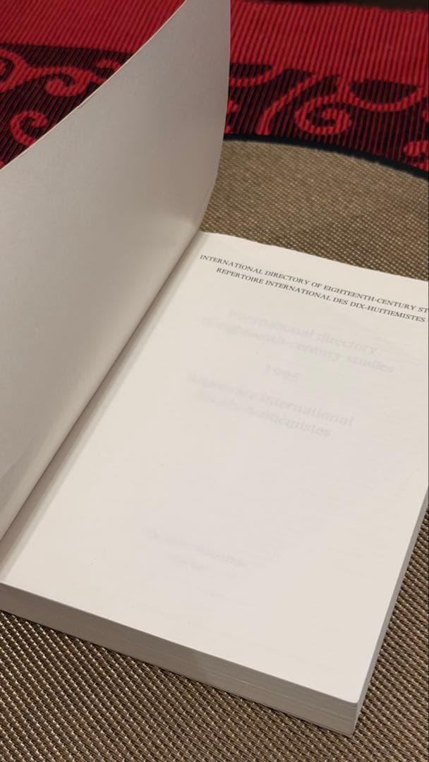 International Directory of 18th Century…