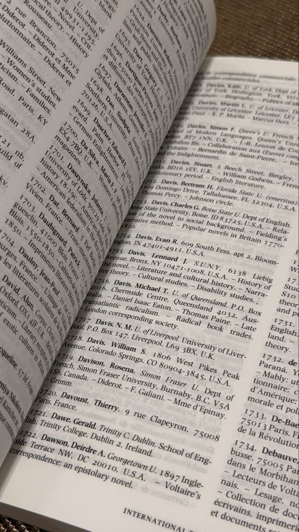 International Directory of 18th Century…