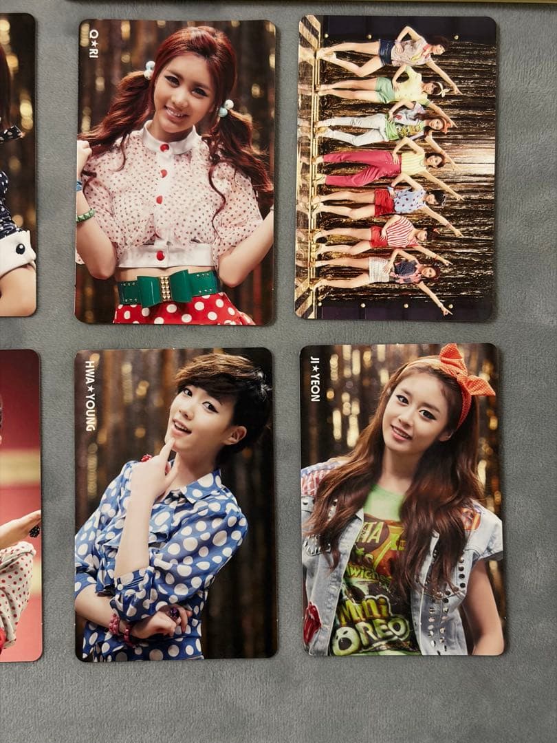 ROLY-POLY T-ARA 3rd Single とトレカ8枚セット‼️