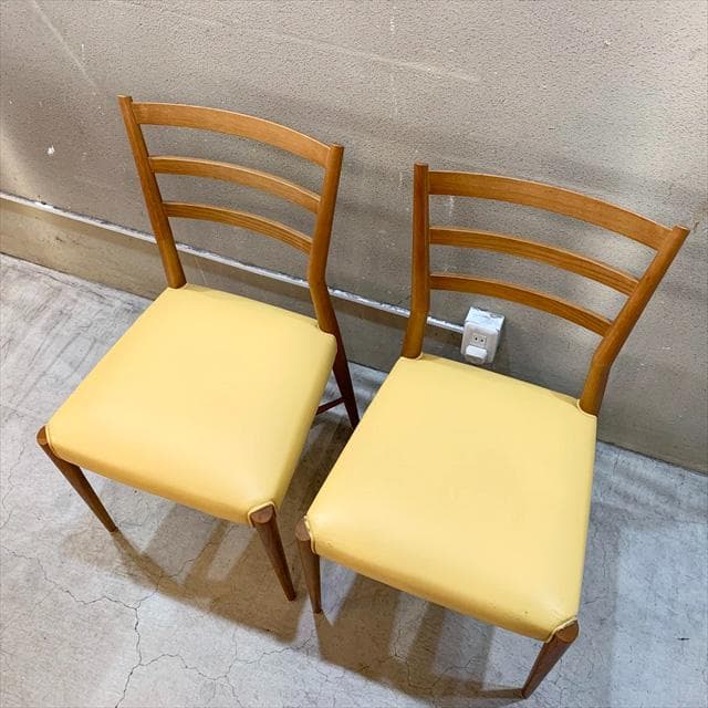 日進木工のGROWダイニングチェア（2脚セット）スレ多め