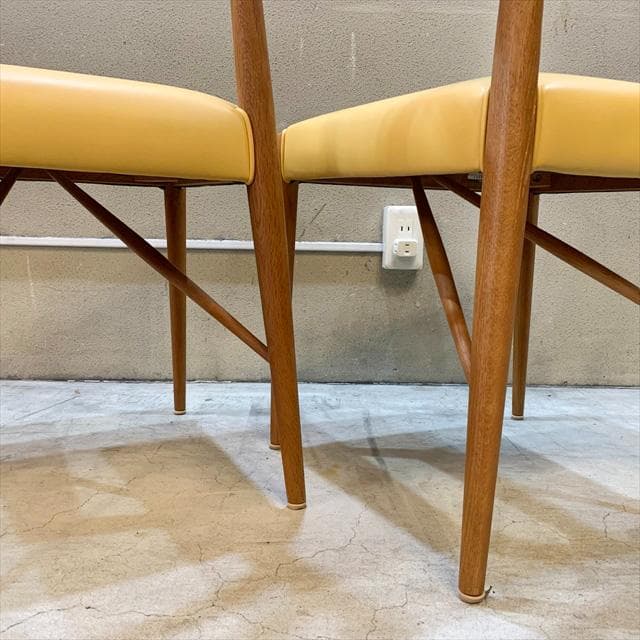 日進木工のGROWダイニングチェア（2脚セット）スレ多め