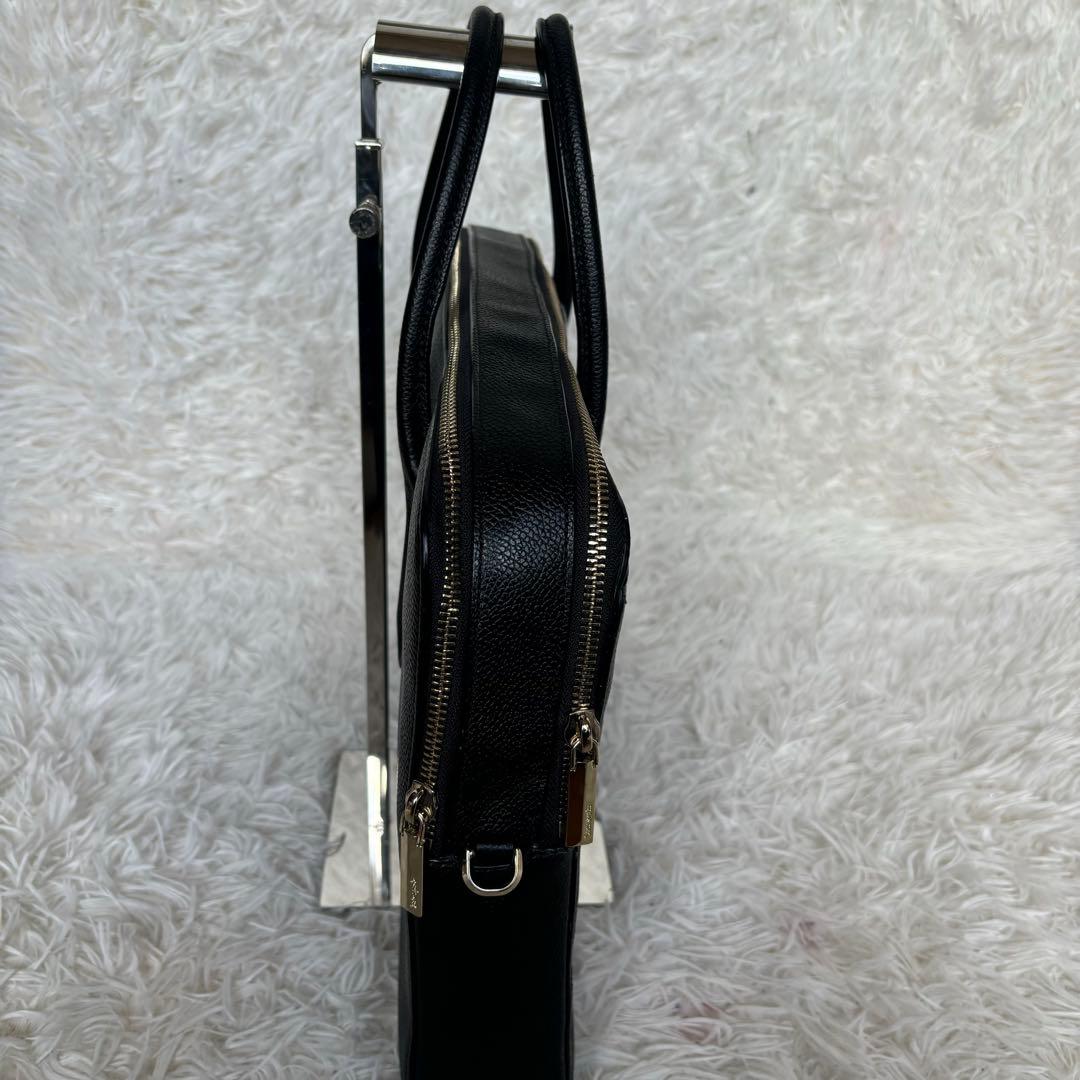 極美品　ケイトスペード　バイカラーレザーバッグ　3way A4 書類　仕事