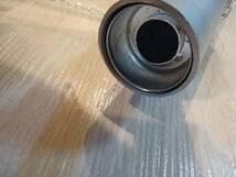 ブラックサイレンサー　スバル サンバー社外マフラー エキパイ0.8m