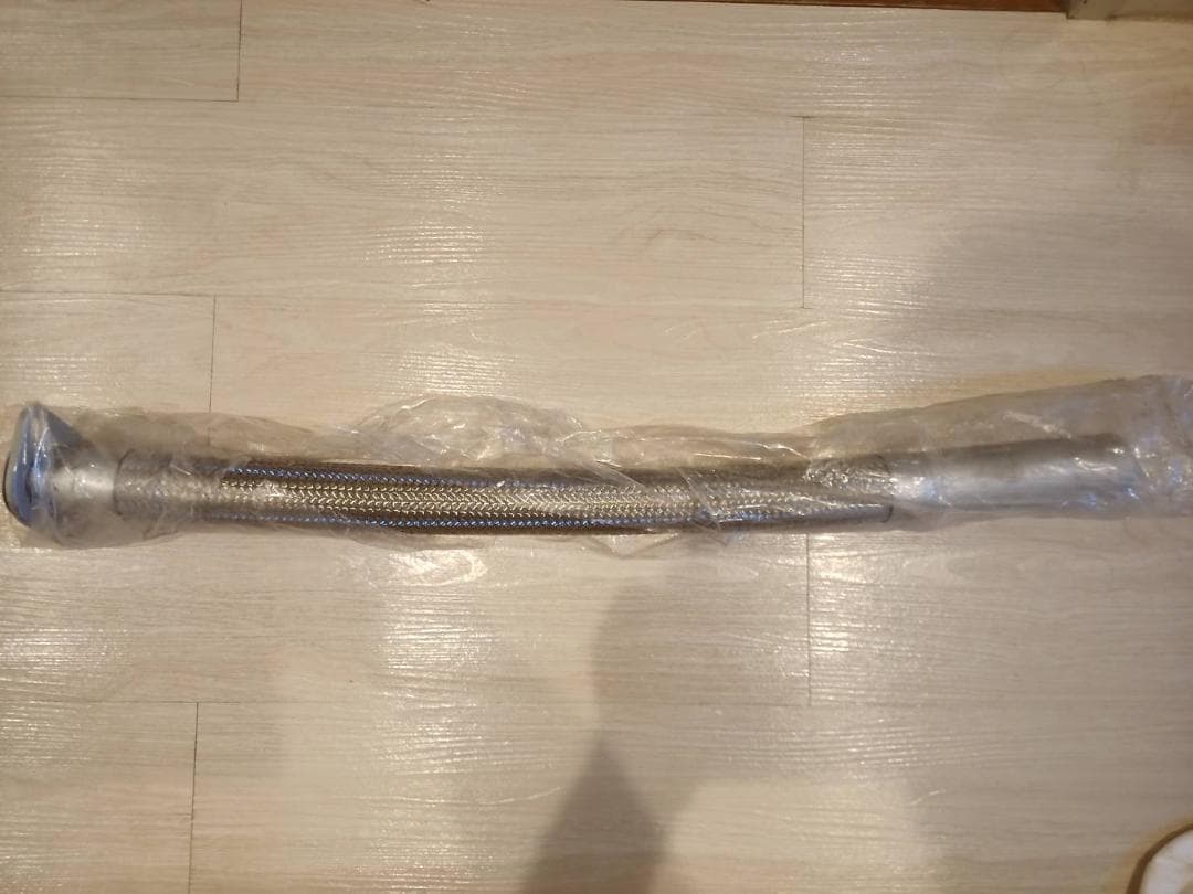 ブラックサイレンサー　スバル サンバー社外マフラー エキパイ0.8m