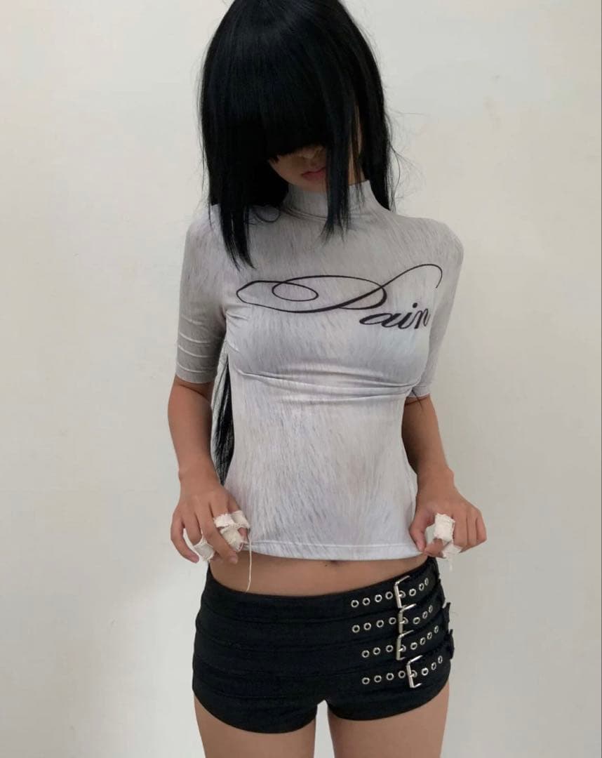 bonnae Pain mock neck top サイズ2