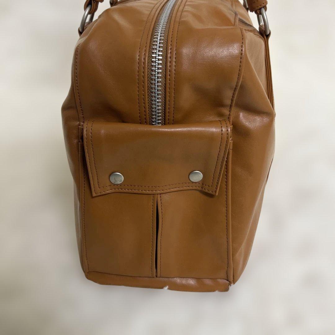 【新品同様】PORTER ポーター　フリースタイル キャメル　ボストンバッグ