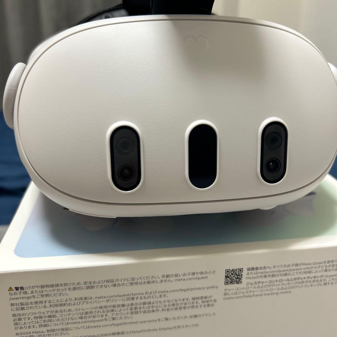 Quest3 512GB (ヘッドギア、レンズカバ、度付きレンズセット)
