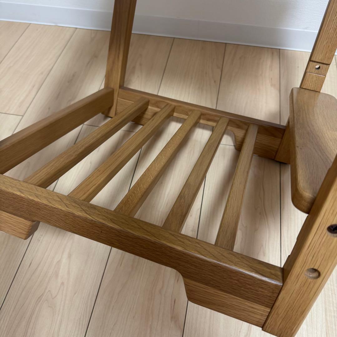 【美品】 KEYUCA ケユカ 学習椅子 ニノスチェア ナチュラル