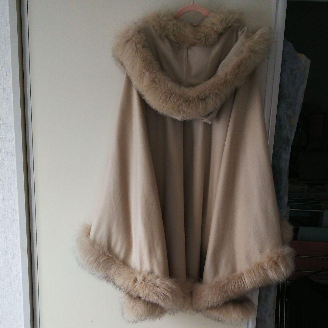 値下げしました✨サガ フォックスカシミアケープ