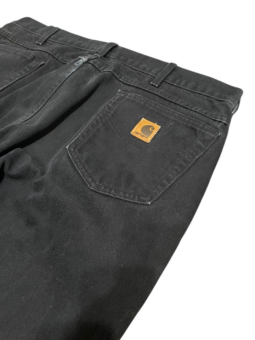 Carhartt ブラック ワークパンツ　USA製　40