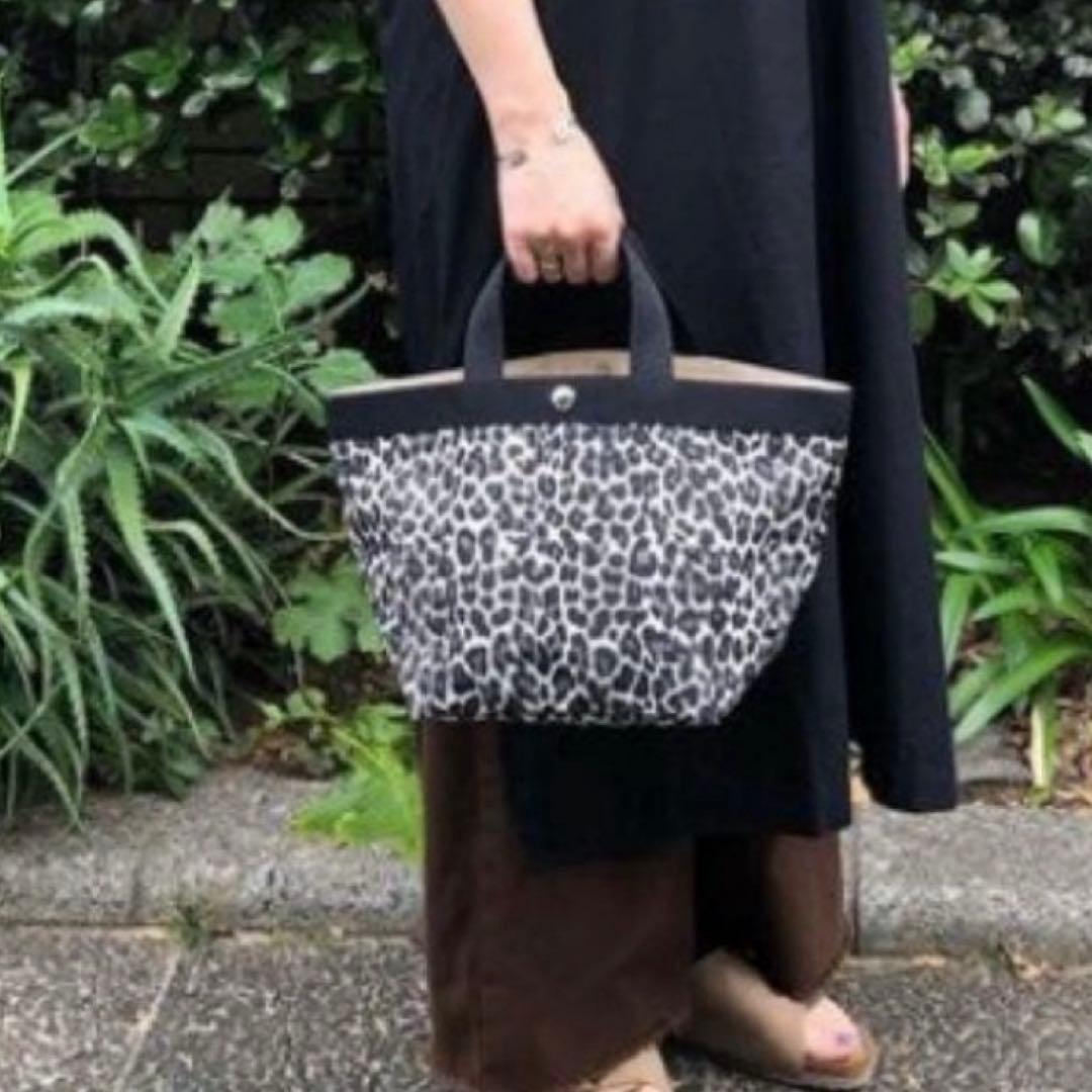 限定◉エルベシャプリエ◉707FN◉パンサーブラン×ノワール◉舟型トートM