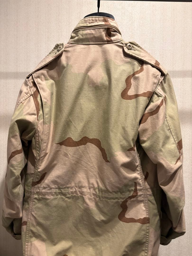 80s M-65フィールドジャケットデザートカモ SMALL-SHORT米軍実物