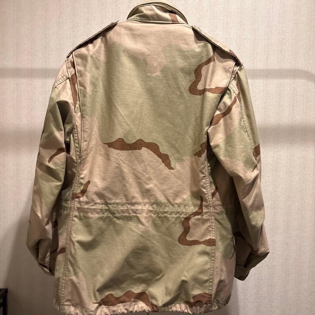 80s M-65フィールドジャケットデザートカモ SMALL-SHORT米軍実物