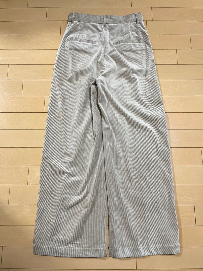 L’ESSAGE　ジャーナルスタンダード　ストレッチコーデュロイ　2タックパンツ