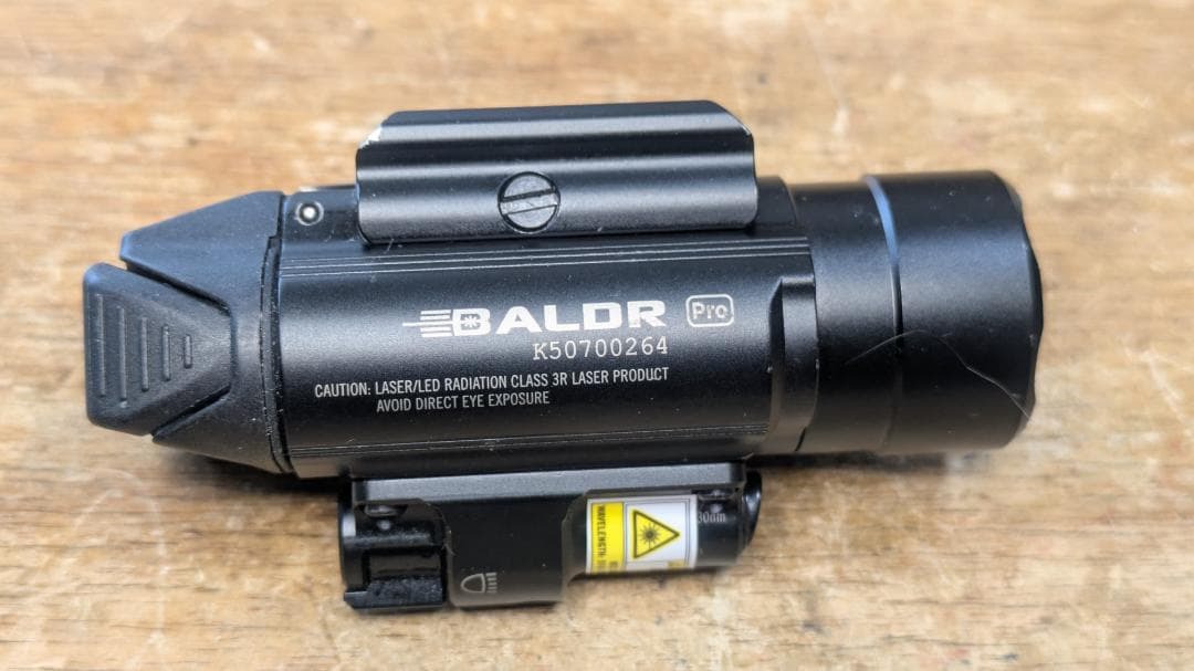 OLIGHT BALDR RL LED＋グリーンレーザー タクティカルライト