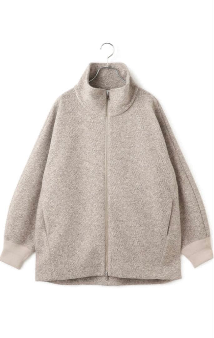 【サステナブル】ツイードボンディングコーディガン