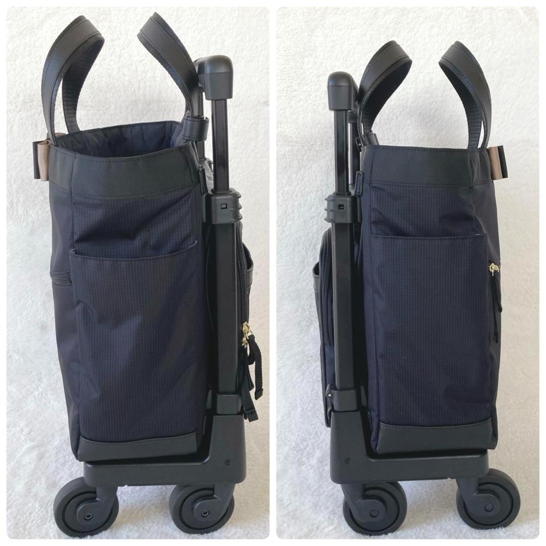 美品✨スワニー　ルバンドⅢ　D-574　M18　黒　キャリーケース　機内持込可