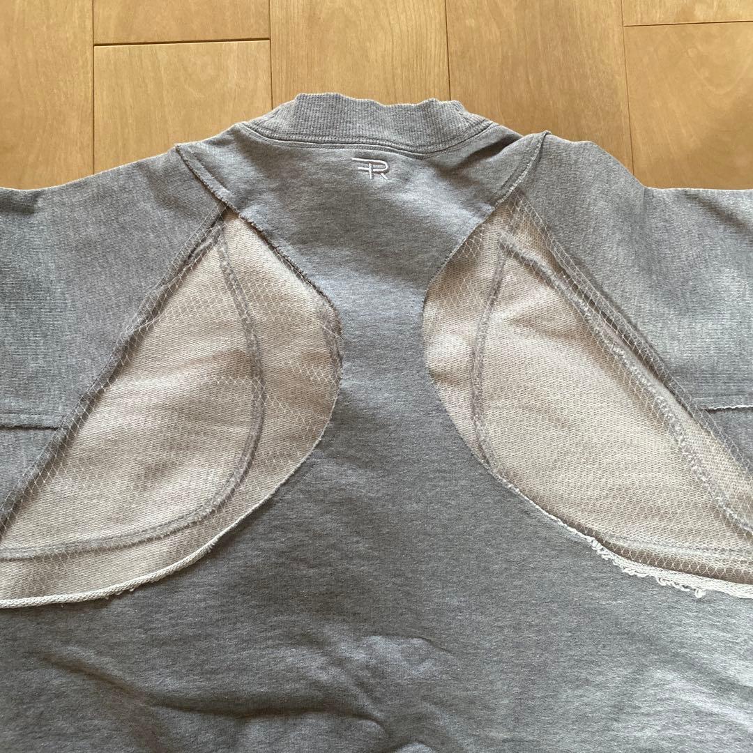 トップス frangant cutting sweatshirt gray
