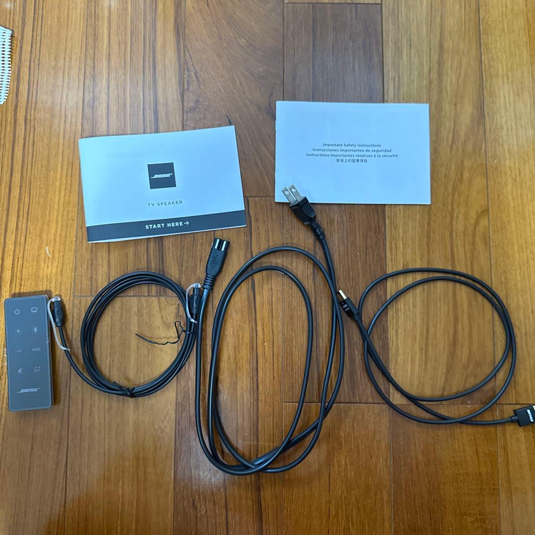 Bose TVスピーカー ブラック