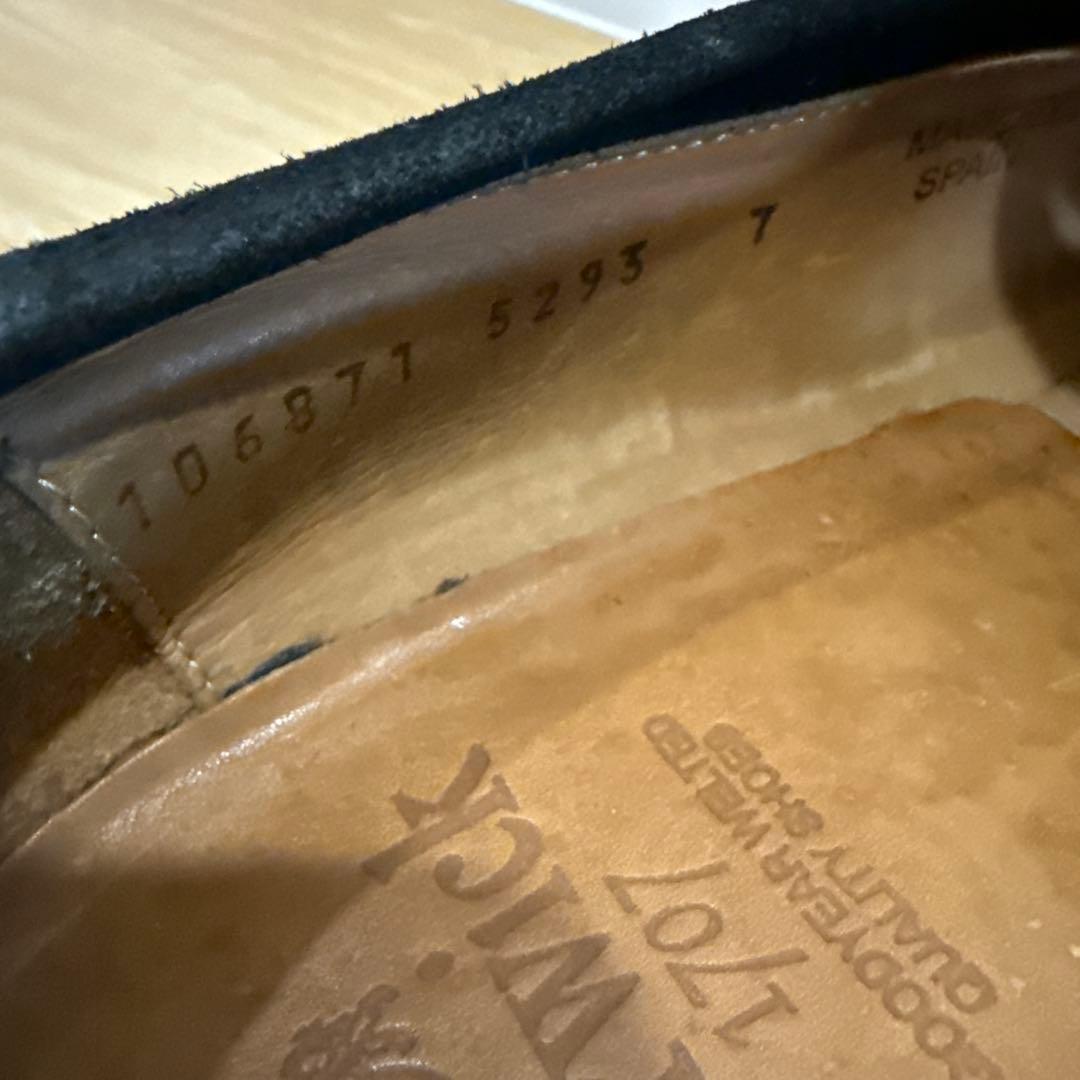 Berwick バーウィック ローファー スエード 5293 black