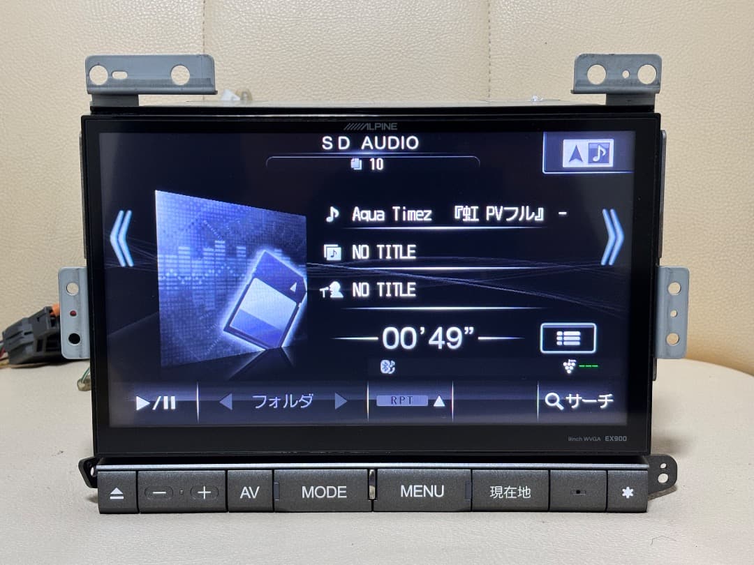 アルパイン EX900 ステップワゴン スパーダ (2018年地図データ)