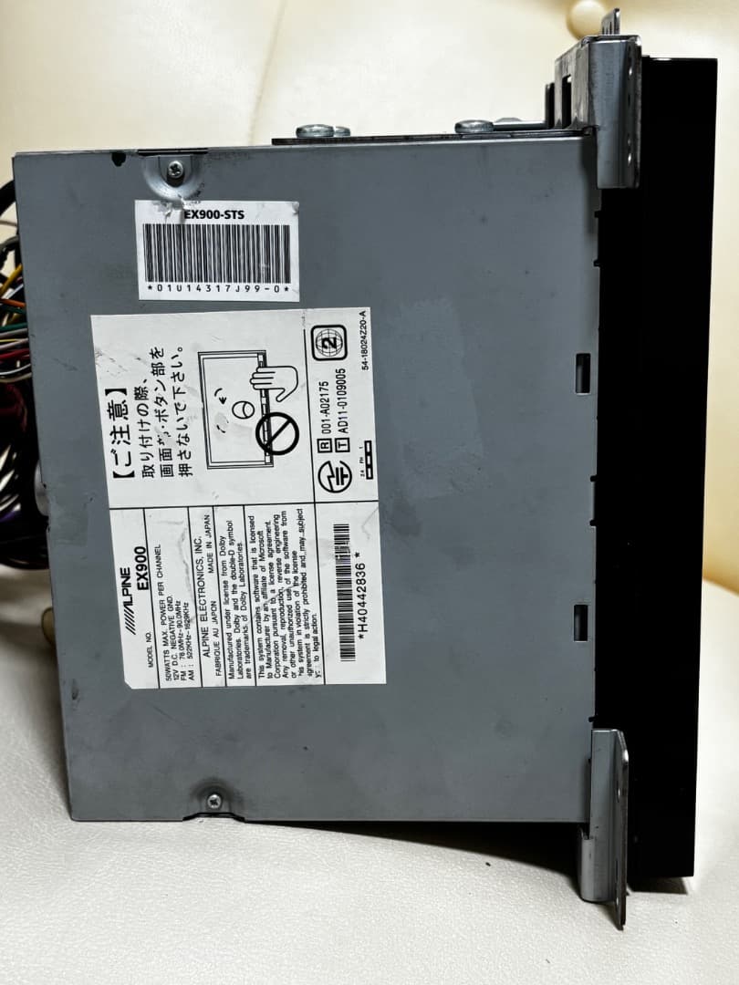 アルパイン EX900 ステップワゴン スパーダ (2018年地図データ)