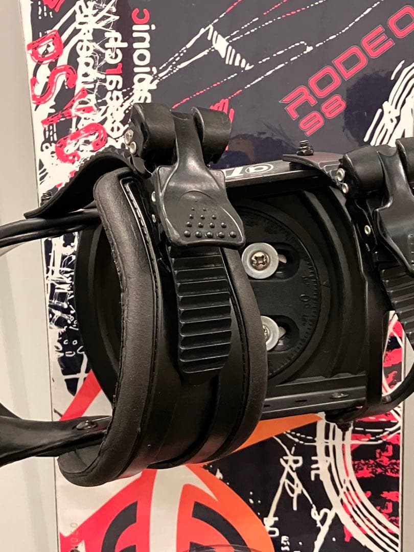 キッズスノーボード100cm 板とビンディング