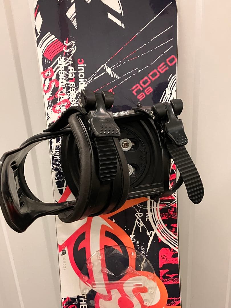 キッズスノーボード100cm 板とビンディング