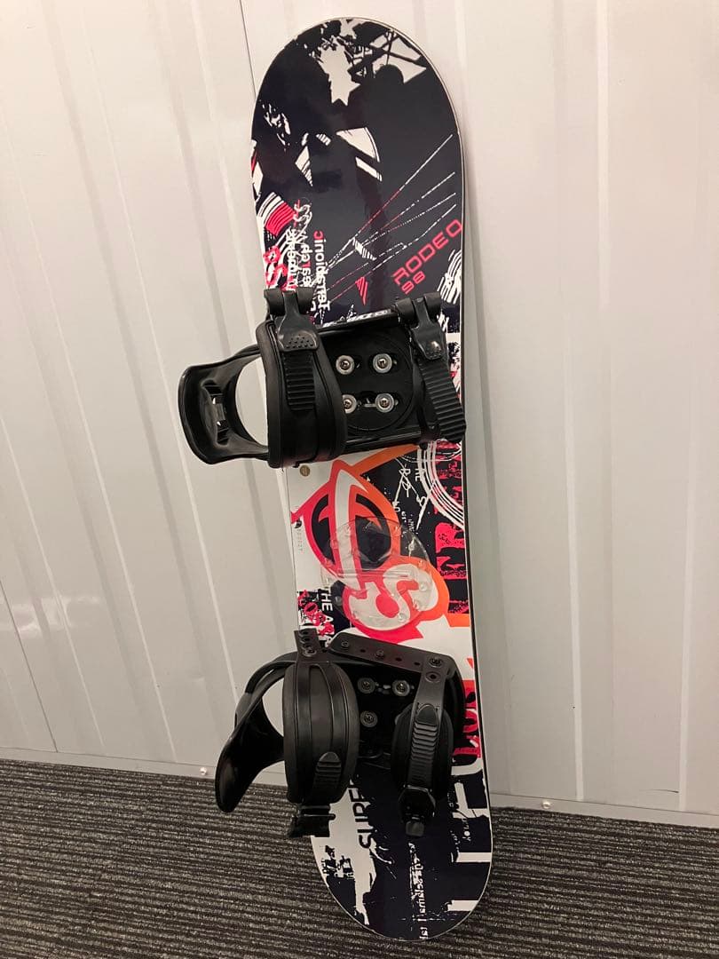 キッズスノーボード100cm 板とビンディング