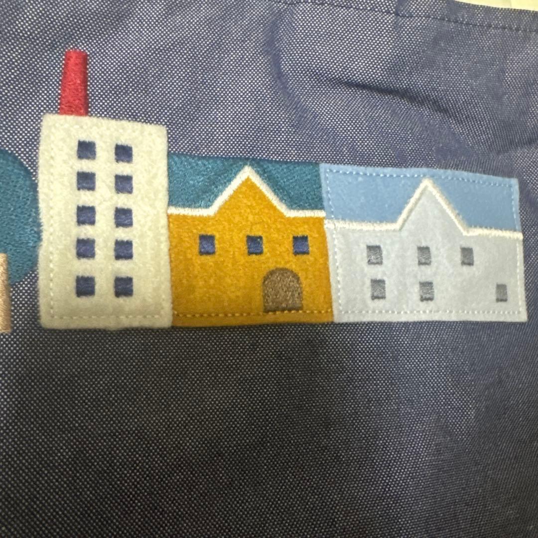 familiar ファミリア バッグ　デニムバッグ レッスンバッグ 女の子 クマ