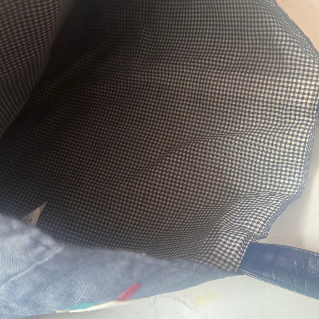 familiar ファミリア バッグ　デニムバッグ レッスンバッグ 女の子 クマ