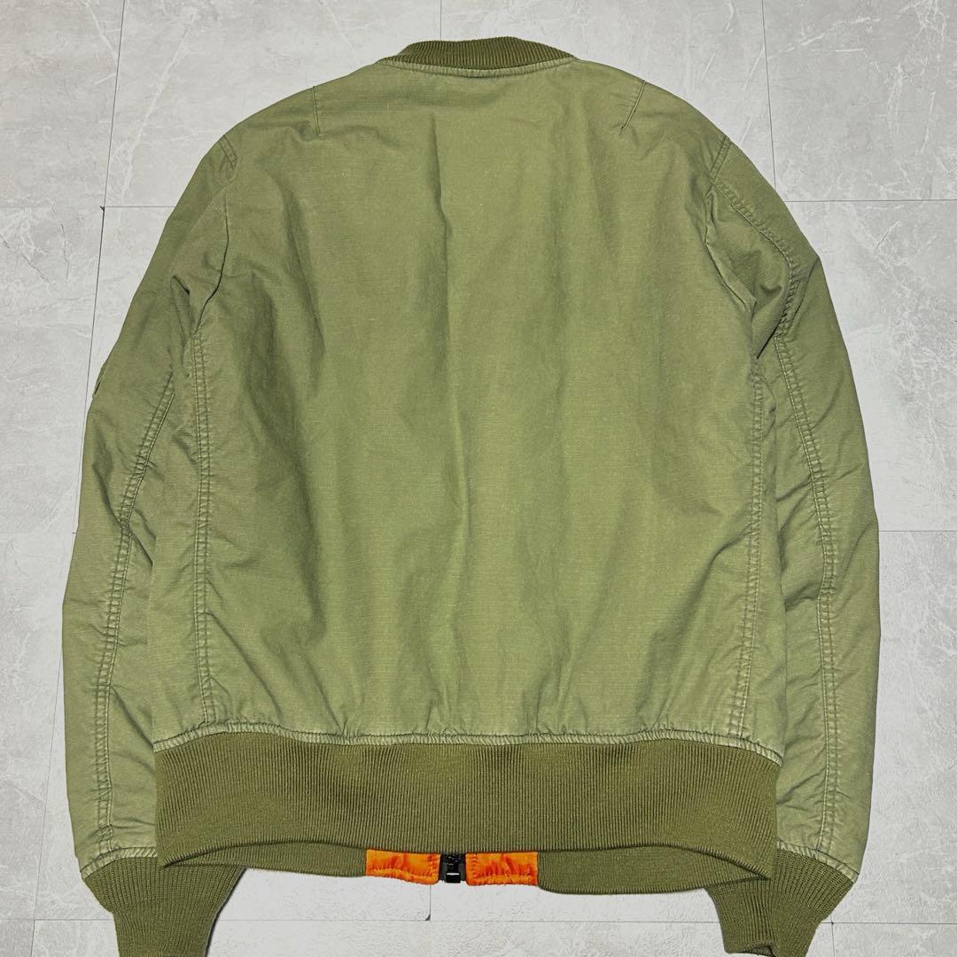 ★希少★【AVIREX】35周年記念 MA-1 フライトジャケット カーキ L