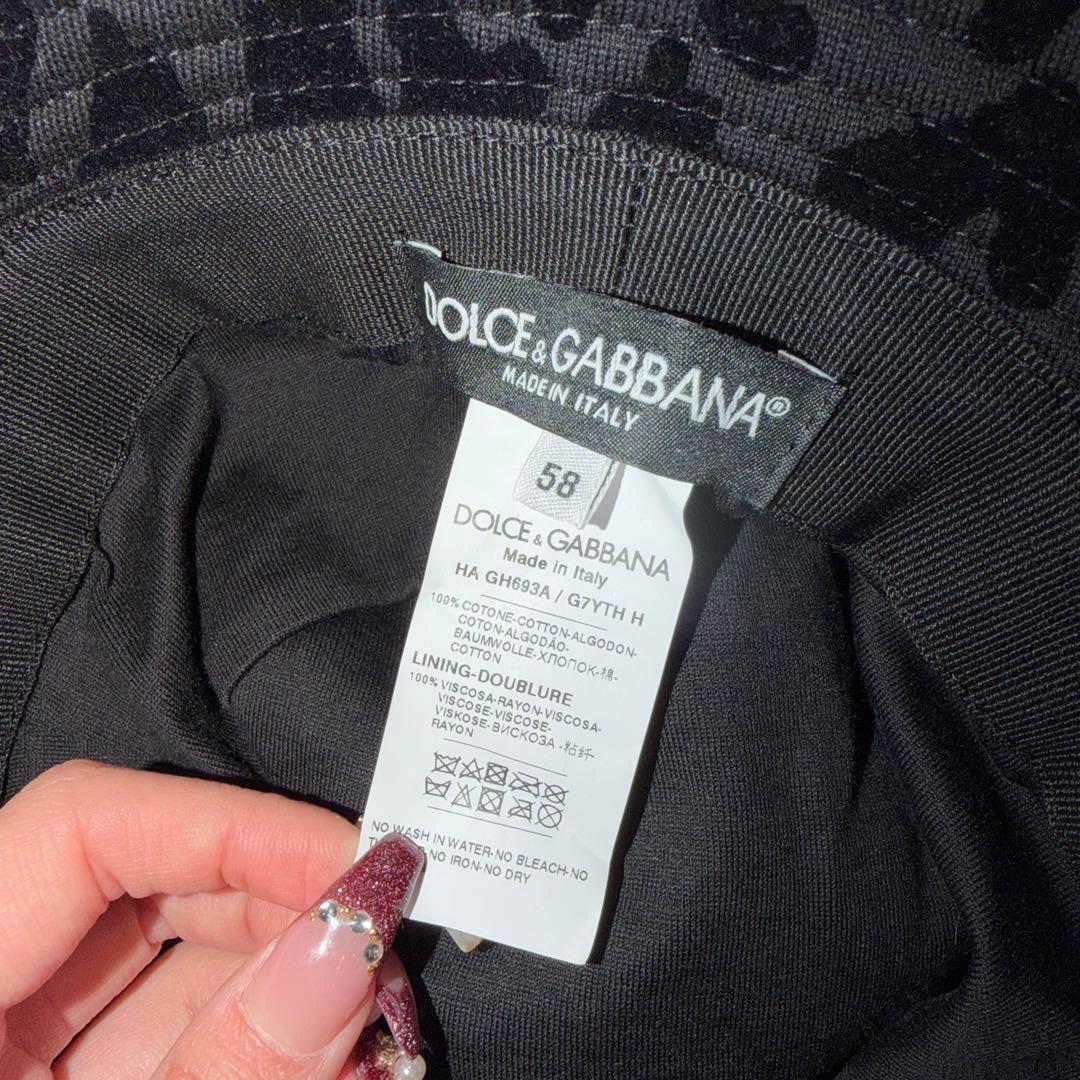 DOLCE&GABBANA レオパード柄 バケットハット