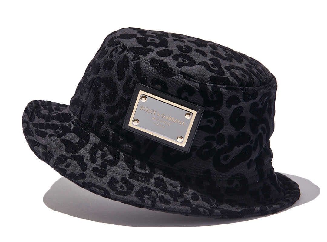 DOLCE&GABBANA レオパード柄 バケットハット
