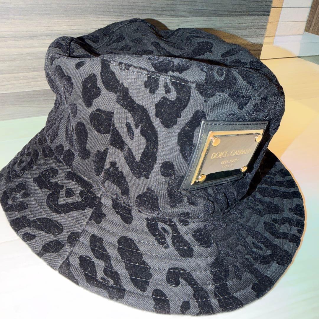 DOLCE&GABBANA レオパード柄 バケットハット