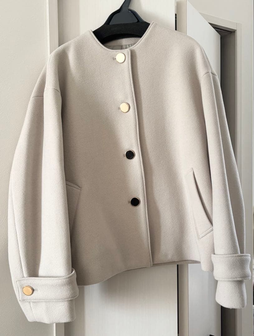 アルページュストーリー　メルトン　ショート　コート　M イエナ