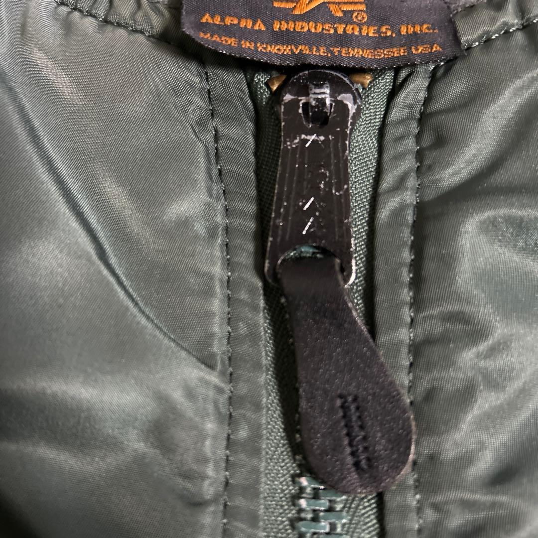 希少90s アルファインダストリーズ MA-1 USA製 美品