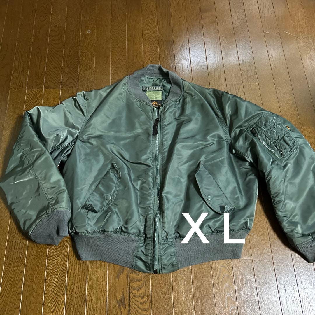 希少90s アルファインダストリーズ MA-1 USA製 美品